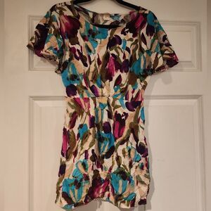 Kingdom B colorful mini dress M